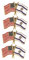 BESTYASH 4 Stück Flaggenabzeichen Anstecknadel mit amerikanischer Flagge Fahnennadel Israel-Flagge abc wickeltasche o'bag Anstecknadel für Rucksäcke Anstecknadel aus Legierung Zinklegierung