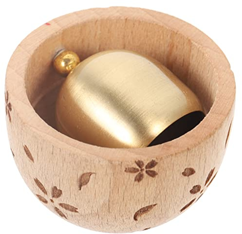 Alipis Campanilla De Viento Decorativa Ventosa para Puertas Campana Magnética Fácil De Instalar Sonido