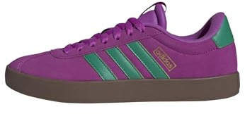 adidas Women's VL Court 3.0 Shoes, Purple Burst/Court Green/Gold met., 4 UK