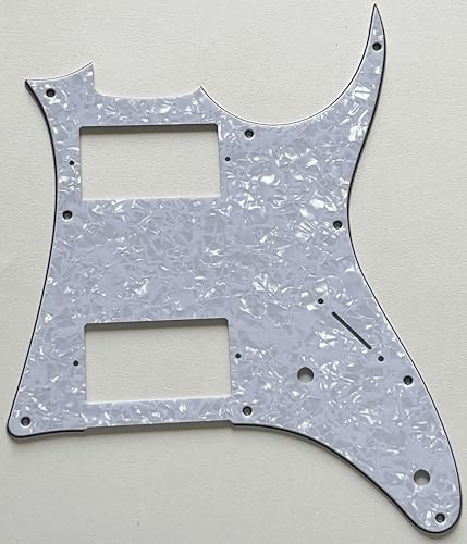 Pickguard passar Ibanez RG X20 MIJ stil gitarr (4 lager vit pärla)