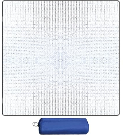 195x180 Cm Tapis De Sol De Camping en Mousse De Couchage en Aluminium, Tapis De Sol Isolant Thermique Camping, Pliable Tapis De Tente pour Camping Randonnée Voyage Pique-Nique Extérieur