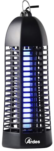 Ardes AR6S09 Zanzariera Elettrica a Scarica con Cavo, 9 W, Nero