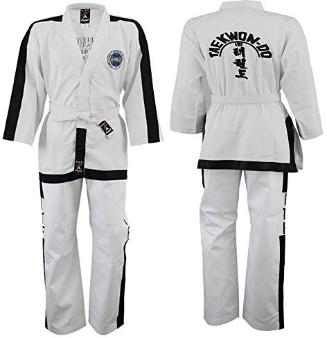 Playwell Martial Arts ITF Taekwondo Masters Suit (4th Dan & Up) (190cm)