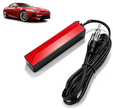 Antenna Amplificata, 12V Stereo Elettronico Universale AM FM Radio Antenna Amplificata Nascosta Antenna HDTV Interna Digitale Per Auto Nave RV