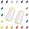 Nähgarn für Nähmaschine Weiß Nähgarn Polyester Sewing Machine Thread Nähmaschinen Vorhanden Fest und Nicht Leicht zu Brechen Reißfest 2 Stück 5484m