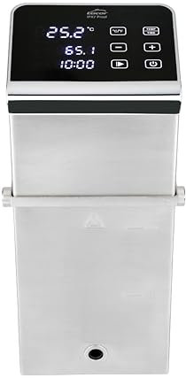 Lacor - 69592 - Sous Vide Master, Acero Inoxidable, Control de Temperatura Preciso, Portátil y Compacto, 2300W, Impermeable IPX7