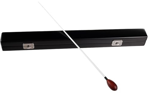 Bacchette musicali Manico in Legno Professionale Direzione Musicale Bacchette Sinfonie Direttore di Concerto Conduttore Gioco Accessorio Palco Direttore Bacchetta