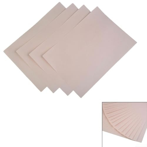 20 Pcs Heat Transfer Paper for Inkjet Printers, for A4 Iron-On Sheets for Light Fabric T-Shirts, Compatible with Dye and Pigment Inks