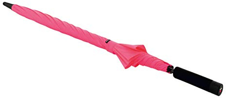 Knirps U.900 Ultra Light XXL Manual Langschirm - Leichtester Stockschirm, nur 255 g - Sturmfest - Neon Pink