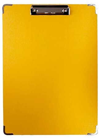 Aktenordner Klemmbrett, Schreiben Flip Form Datei Dokument Organizer Papieraufbewahrung Mental Binder Dokumentenhalter, Gelb