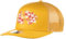 SABBOT Aiden Herren Snapback Cap, Damen Cap, Basecap, Outdoor Cap, Kappe mit Baumwolle, Lässiger Stil, Sommermütze, Verstellbarer Verschluss, Atmungsaktive Mesh, Stilvolle Herrenkappe (Senf)