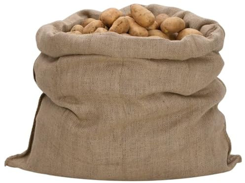 Homgoday Sacos de Yute 30 Unidades 100x110 cm 100% Yute 340 g/m² Maletas y Bolsos de Viaje