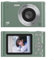 For 16x Zoom Compact Digital Camera for Kids, Rechargeable with High Resolution Images (green)