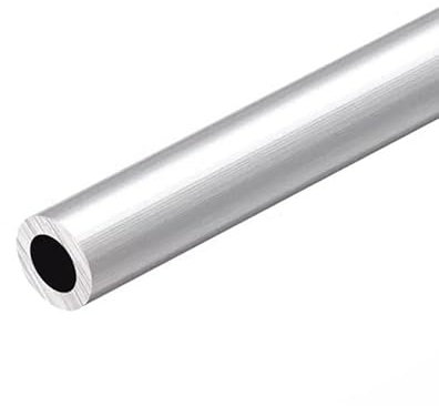 Aluminium Rundrohr/Rohr 12 Zoll dünnwandige Aluminiumrohrleitung OD22/23/24 mm Hohlrohr aus Aluminium, for elektrische Leitungen Aluminiumhohlrohr 1 Stück(22 x 16mm)