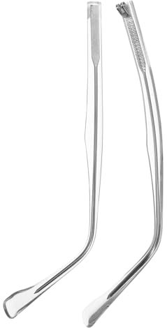 FRCOLOR 1 Paar Brillenzubehör Arm Schrauben Griffe Ohrbügel für Brillen Beine Brillenbein Ersatzteile Brillenreparatur Zubehör Brillenbügel Austausch Brille liefert Ersatzbrille Bügel Harz