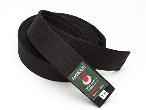 Kamikaze Cinturón negro algodón modelo económico (5/290 cm)