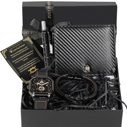 BSTcentelha Coffret Cadeau Homme Anniversaire Cadeaux de Fête des Pères pour Papa,Mari,Petit ami,Ami,Collègue Cadeaux Drole Homme Original Noel(SetC)