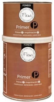 FLEUR DESIGNER'S PAINT | Prime Aggrappante per Superfici Difficili, Componente A + B, Formato da 1 litro, Made in Italy