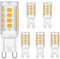 Brantoo G9 LED Glühbirnen 3W Entspricht 15W 20W 25W 28W 33W Halogen Glühbirnen, Warmweiß 2700K, CRI> 85, G9 Sockel Energie sparen LED Lampe, Kein Flimmern, Nicht dimmbar, AC 220-240V, 5er Pack