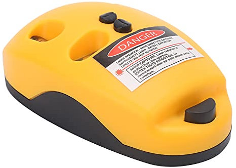 Nivel Láser Infrarrojo - Herramienta de Línea de Nivel Láser 2 líneas Horizontal Vertical Herramienta de Medición de ángulo Recto para Instalar Estantes,Colocar Pisos,construcción