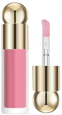 TianWlio Fard naturale con texture morbida e setosa 7,5 ml, trucco multifunzionale, blush morbido, liquido, contorno lucido, perlescente, Make Up Satin Blush compatto (E, taglia unica)