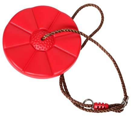 HOOTNEE Boy Girl's Swing Outdoor Playground Equipment Hanging Tree Swings Disc Seat for Backyard Garden Activities