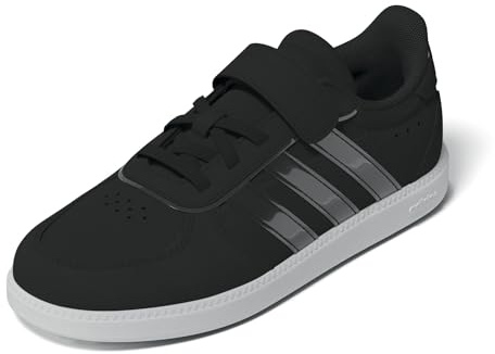 adidas unisex - barn BREAKNET SLEEK SHOES CHILDREN, core black/core black/ftwr white, 28 EU