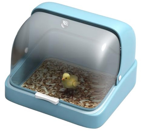 Nichoir À Oiseaux pour Poussins,Fourniture D'habitat De Volaille,Incubateur d'oiseaux, Nichoir Visuel Respirant,Boîtier pour Les Poussins,Boîte À Couveuse À Poussin, Chauffage De Purge De Poussin