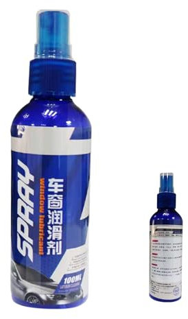Lubricante para rieles de ventanas - Gel de silicona para deslizamientos líquidos, spray de mantenimiento de ventanas | Lubricante en spray para rieles y juntas de ventanas | Spray lubricante para