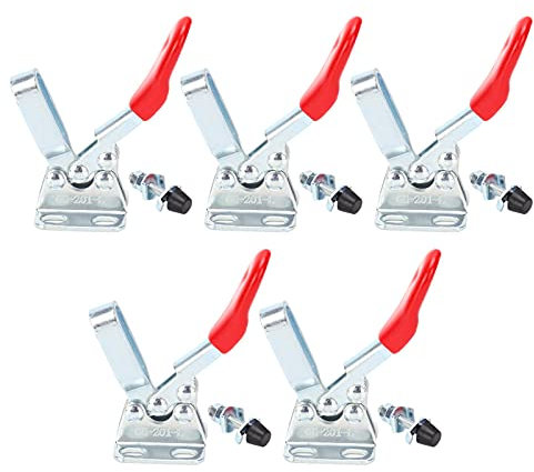 Hold Down Toggle Clamps Woodworking, Capacity Arrow Storage Case Horizontal Clamps Toggle Hold Down Woodworking Hand Tool for Jigs