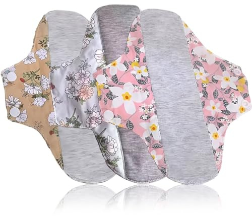 JYNXOR 3 Pcs Assorbenti Lavabili, Mutande Assorbenti Donna, Salvaslip Lavabili, Proteggi Slip, Salvaslip Cotone,Salva Slip Donna, Fibra Di Bamboo Assorbenti,Riutilizzabili,18x23cm, Per La Mestruazione