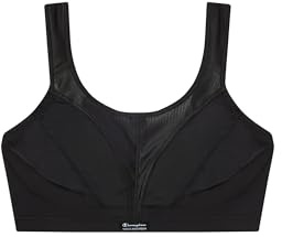 Champion Women's Sa Sn109 D+max Bra Sports, Black, 34F