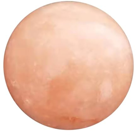 FRCOLOR Boule Sel Naturel Himalaya Pierre Minéraux Massage Orange pour Rituel de Bain