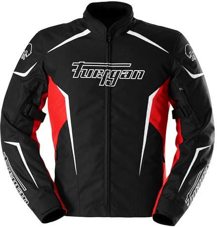 Furygan Veste de moto Homme YORI D3O - Protection et Confort - Ventilation performante - Doublure thermique amovible - Manche réglable - Tailles différentes