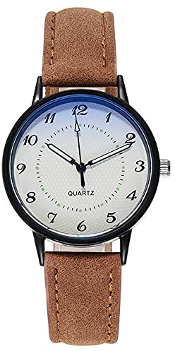 Time Watch Watch lysande damklocka kvartsur damklocka lättläsarklocka
