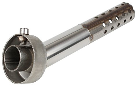 Andux Zone Endschalldämpfer, Auspuffanlage für Motorrad, 48 mm, Endschalldämpfer verstellbar und zerlegbar, XSQ-01