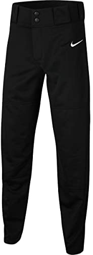Nike Boys Core Open Hem Pants S Black | White