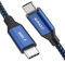 Nimaso USB C auf USB C Kabel,USB Typ C 100W 20V/5A PD Schnellladekabel mit E-Mark Chip Ladekabel und Datenkabel für MacBook,MacBook Pro,iPad Pro 2021/mini 6,MacBook Air,ChromeBook Pixel,Galaxy S8/S8+