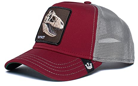 Goorin Bros. Unisex-Erwachsene The Farm Extinction Capsule Trucker Cap Baseballkappe, Kastanienbraun ausgestorben, Einheitsgröße