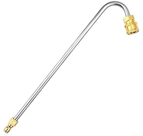 HEBEOT Nettoyeur de tige de gouttière pour nettoyeur haute pression - Accessoire pour nettoyeur haute pression - 33 cm