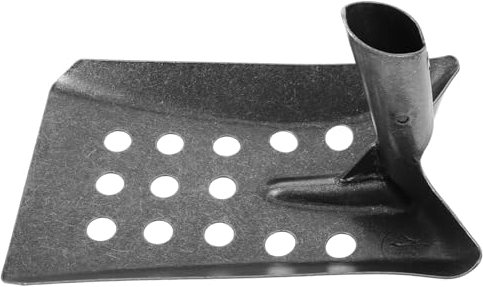 KONTONTY Pala Metálica Tamizadora para Limpieza De Alcantarillas y Desagües Diseño Perforado para Filtrado De Barro Herramienta Multiuso para Zanjas y Drenajes Domésticos