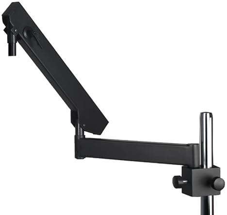 3,5X - 90X ledad arm pelarklämma Zoom Simul Focal Industriell trinokulärt stereomikroskop + 38MP 1080P HDMI-videokamera(D)