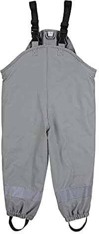 Sterntaler Regenhose gefüttert uni - Kinder Regenhose wasserdicht - Jungen Matsch- und Buddelhose mit verschweißten Nähten und elastischen Hosenträgern - Regenbekleidung warm - marine, Größe 110