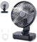 Mapille Ventilatore da Tavolo Silenzioso, 4 Velocità, 120° di Oscillazione, 90° di Inclinazione Regolabile, 4000mAh, Ventilatore da Scrivania Portatile USB-C Ricaricabile, per Casa Ufficio (Nero)
