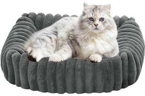 Sionhiuo Sofá Cama para Gatos, Cama Desenfundable Lavable para Exterior, Almohadón para Mascotas en Oficina Viajes Balcón Interior Hogar