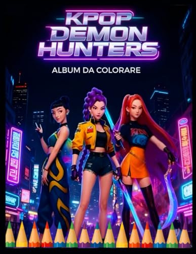 LIBRI DA COLORARE: Lascia che la tua fantasia segua il battito del K-pop in ogni disegno