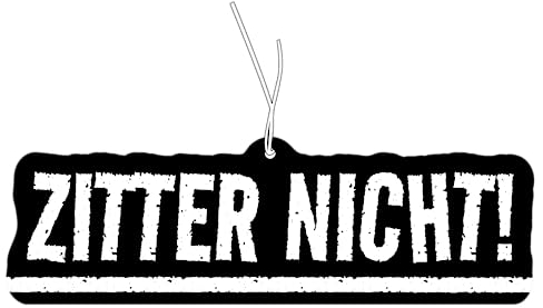 2x Zitter nicht Auto lustig, Auto Duftspender, Duftbaum Auto tuning, car air freshener, Duftanhänger Auto, Duftbaum Set Auto