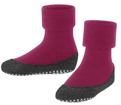 FALKE Cosyshoe K Hp lana puños en la suela 1 par, Calcetines para casa , Morado Fuchsia 8856, 37-38