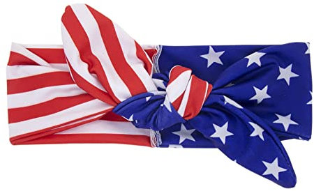 Trachtentuch Damen Musselin Halstuch Damen Schal Das schöne Schleifendesign des Independence Day-Eltern-Kind-Stils verfügt über ein kontrastierendes Damenschal FrüHjahr Schal Damen Marke (Blue, S)