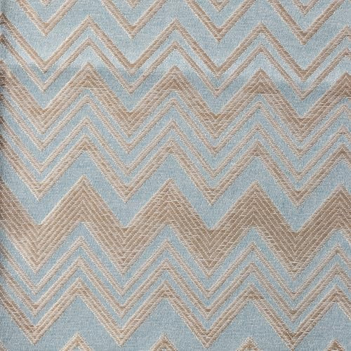 Tessuto Al Metro MINTA Jaquard Damascato Fantasia Geometrica Vari Colori Tendaggi Tappezzeria Divani Rivestimento Arredo Cuscino Poltrone H 3.00 CM (Azzurro C6, Tagliato al metro)